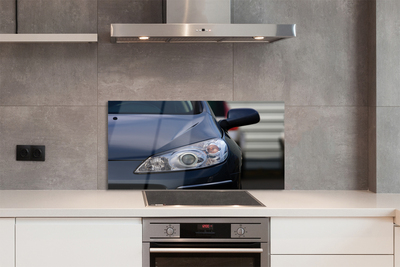 Painel de vidro Carro preto