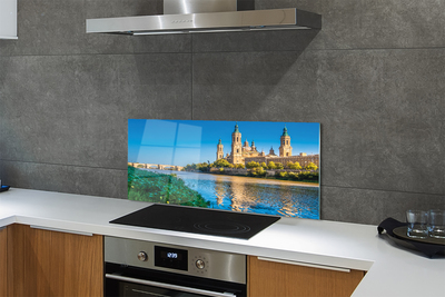 Painel de vidro Rio Catedral da Espanha