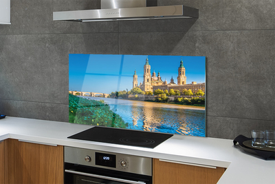 Painel de vidro Rio Catedral da Espanha