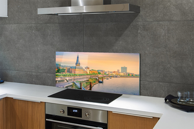 Painel de vidro Rio Sunrise da Alemanha