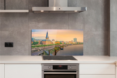 Painel de vidro Rio Sunrise da Alemanha