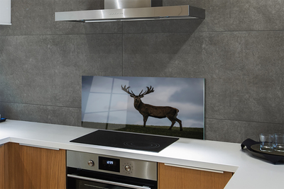 Painel de vidro Noite dos Veados