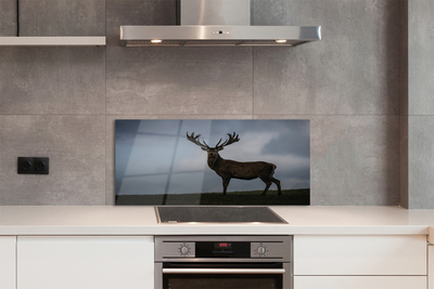 Painel de vidro Noite dos Veados