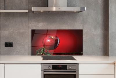 Painel de vidro Água de maçã