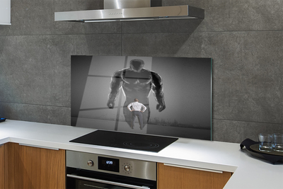 Painel de vidro Homem musculoso