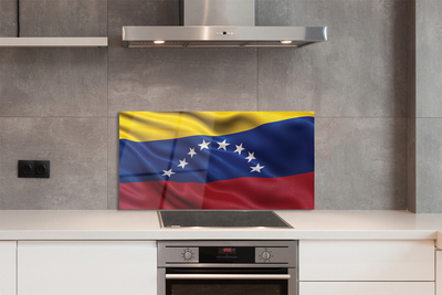 Painel de vidro bandeira venezuelana