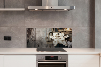 Painel de vidro Anjo Beijando