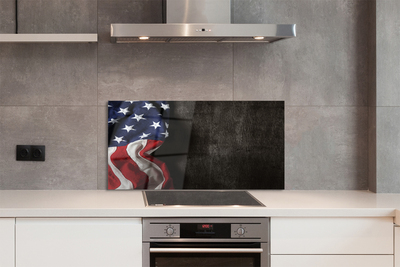 Painel de vidro Bandeira dos Estados Unidos