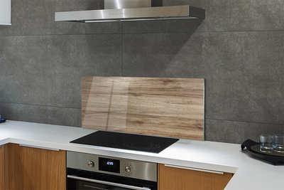 Painel de vidro Grãos e nós da madeira