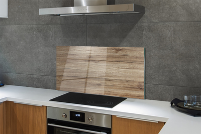 Painel de vidro Grãos e nós da madeira