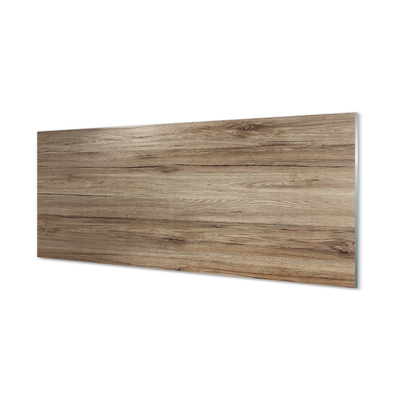 Painel de vidro Grãos e nós da madeira