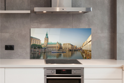 Painel de vidro Catedral do Rio Alemanha em Hamburgo