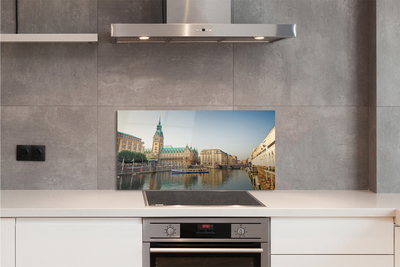 Painel de vidro Catedral do Rio Alemanha em Hamburgo