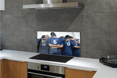 Painel de vidro Jogadores de futebol