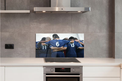 Painel de vidro Jogadores de futebol