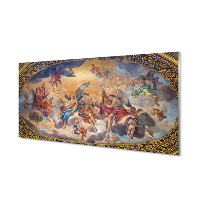Painel de vidro Pintura de Anjos de Roma