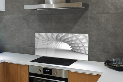 Painel de vidro Túnel cônico 3D