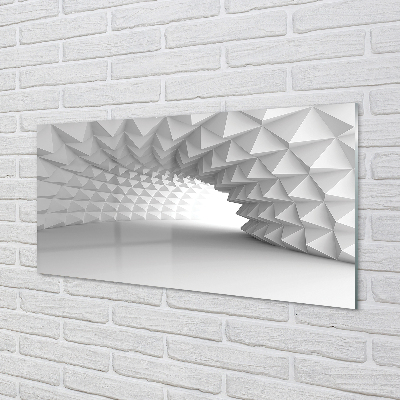 Painel de vidro Túnel cônico 3D