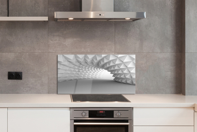 Painel de vidro Túnel cônico 3D