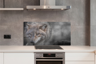 Painel de vidro Lobo