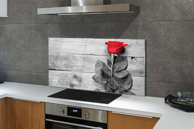 Painel de vidro Rosa