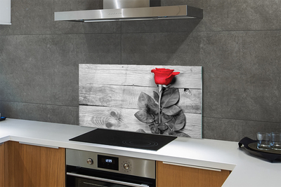 Painel de vidro Rosa