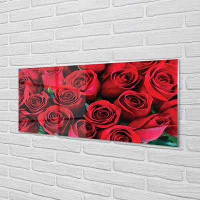 Painel de vidro Rosas