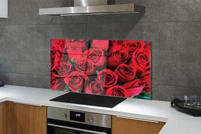 Painel de vidro Rosas