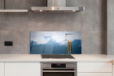 Painel de vidro Escada para o Céu