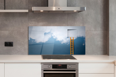 Painel de vidro Escada para o Céu