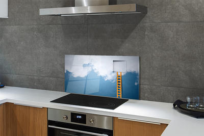 Painel de vidro Escada para o Céu