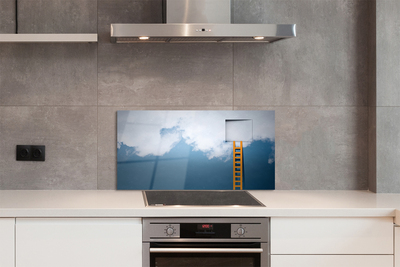 Painel de vidro Escada para o Céu