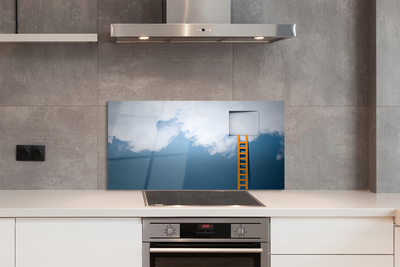 Painel de vidro Escada para o Céu