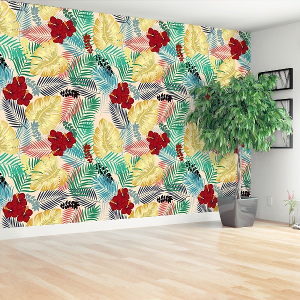 Papel de parede Flores de Monstera