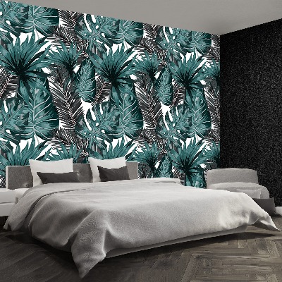 Mural de parede Folhas tropicais