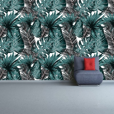 Mural de parede Folhas tropicais