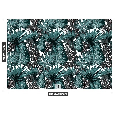 Mural de parede Folhas tropicais