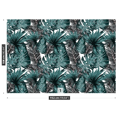Mural de parede Folhas tropicais