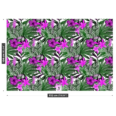 Papel de parede Palmeira Tucano