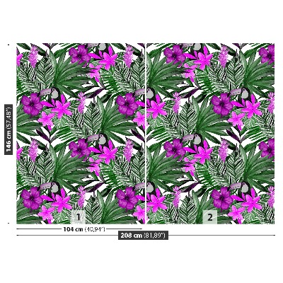 Papel de parede Palmeira Tucano