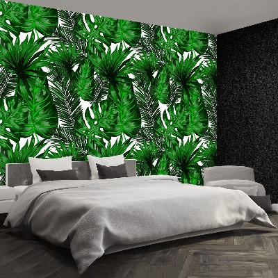 Papel de parede Folhas tropicais