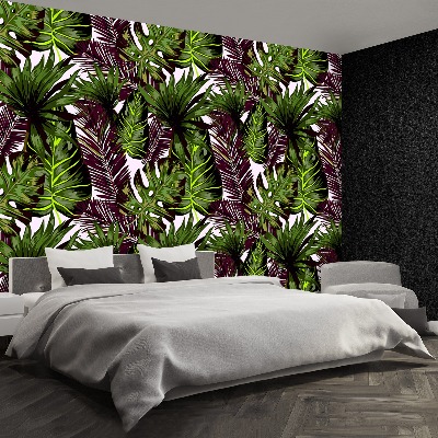 Mural de parede Folhas de Monstera