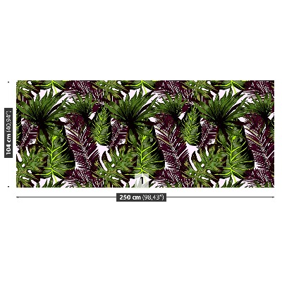 Mural de parede Folhas de Monstera