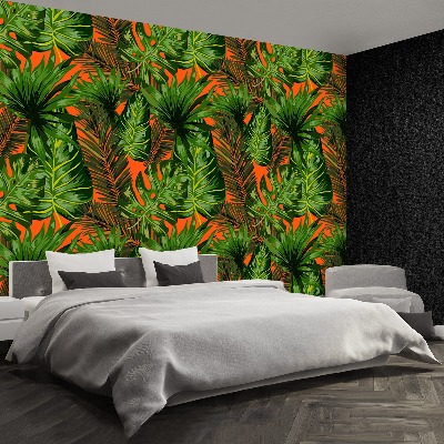 Mural de parede Folhas tropicais
