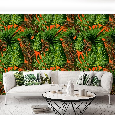 Mural de parede Folhas tropicais