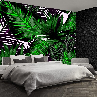 Mural de parede Folhas de Monstera