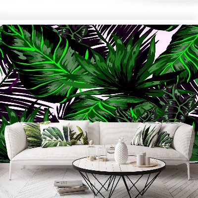 Mural de parede Folhas de Monstera