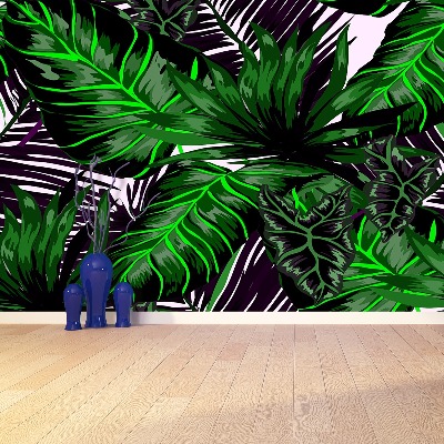 Mural de parede Folhas de Monstera