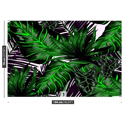 Mural de parede Folhas de Monstera