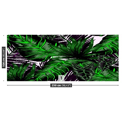 Mural de parede Folhas de Monstera
